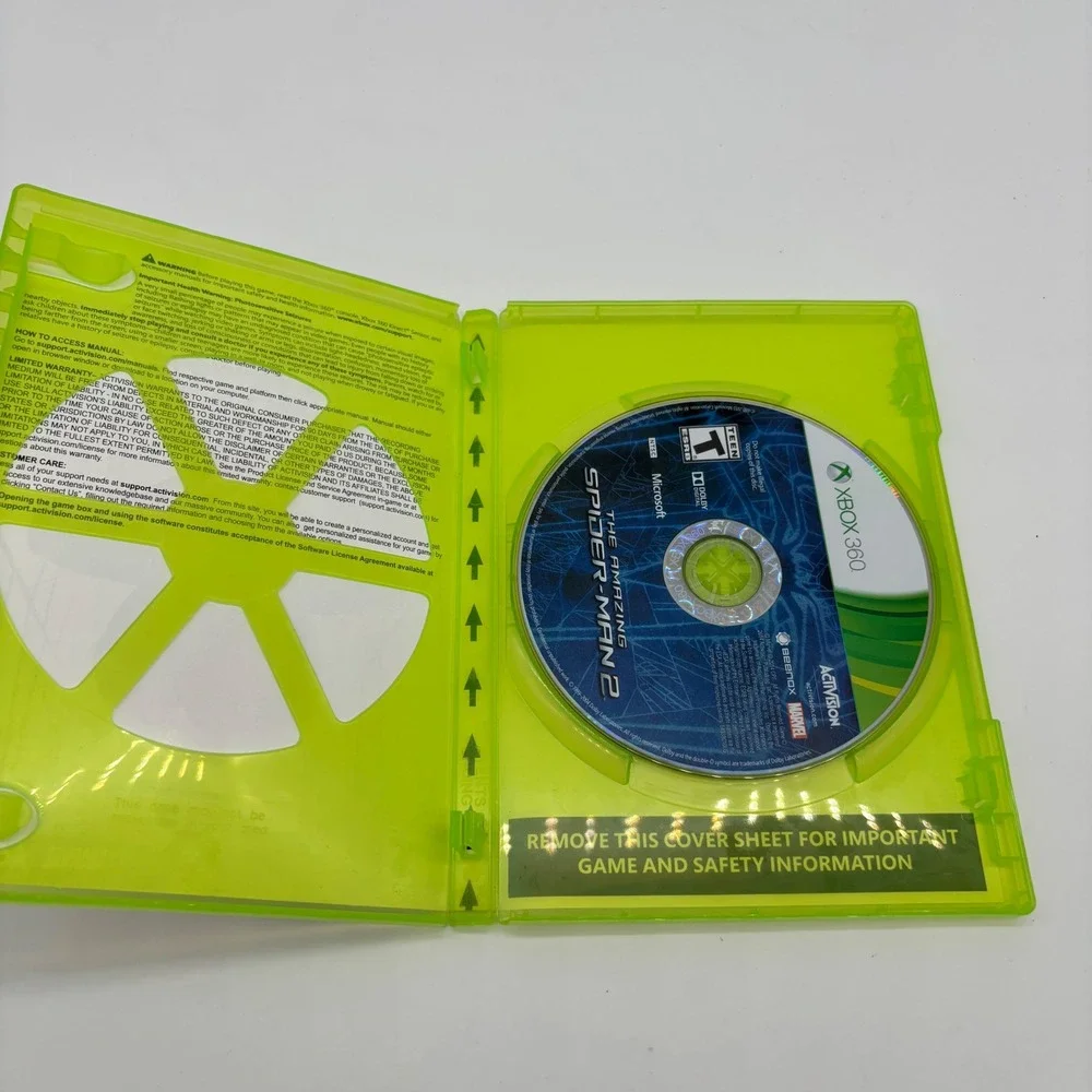 The Amazing Spider-Man 2 Microsoft Xbox 360 Marvel Video Game‎ 2014